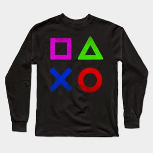 Controller Buttons Long Sleeve T-Shirt